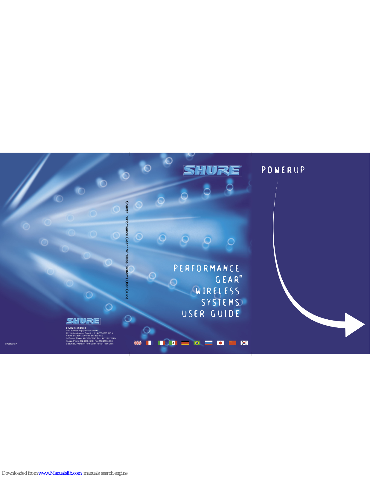 Shure T4A, UT4A, T2, UT2, T1 User Manual