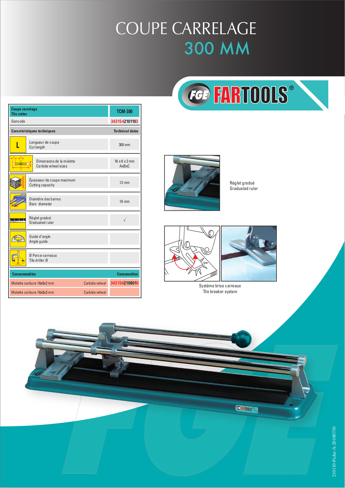 FARTOOLS TCM 300 User Manual