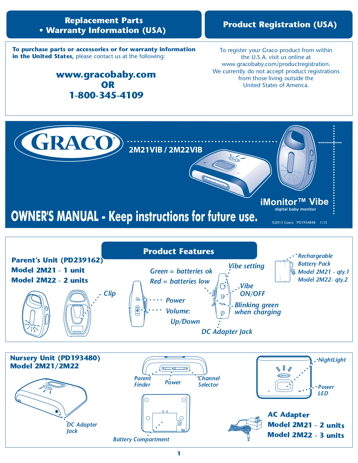 Graco 2M22VIB User Manual