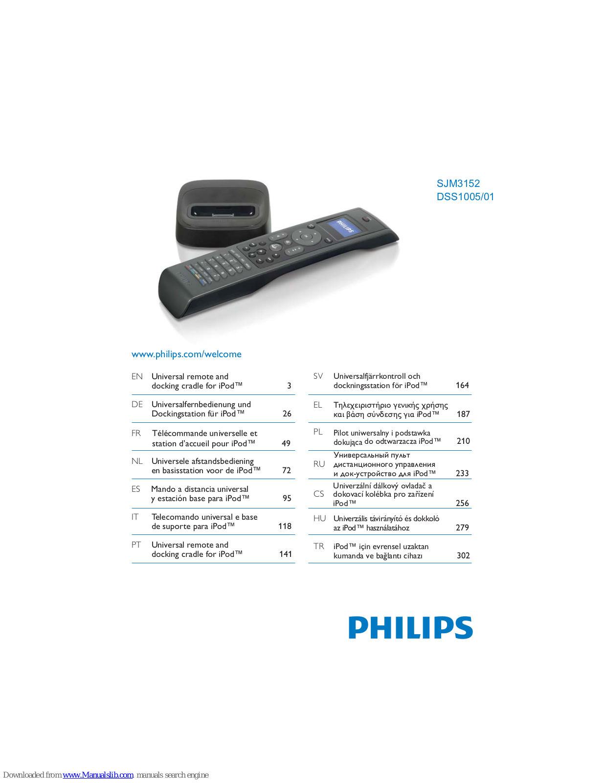 Philips SJM3152, DSS1005/01 User Manual - ManualMachine.com