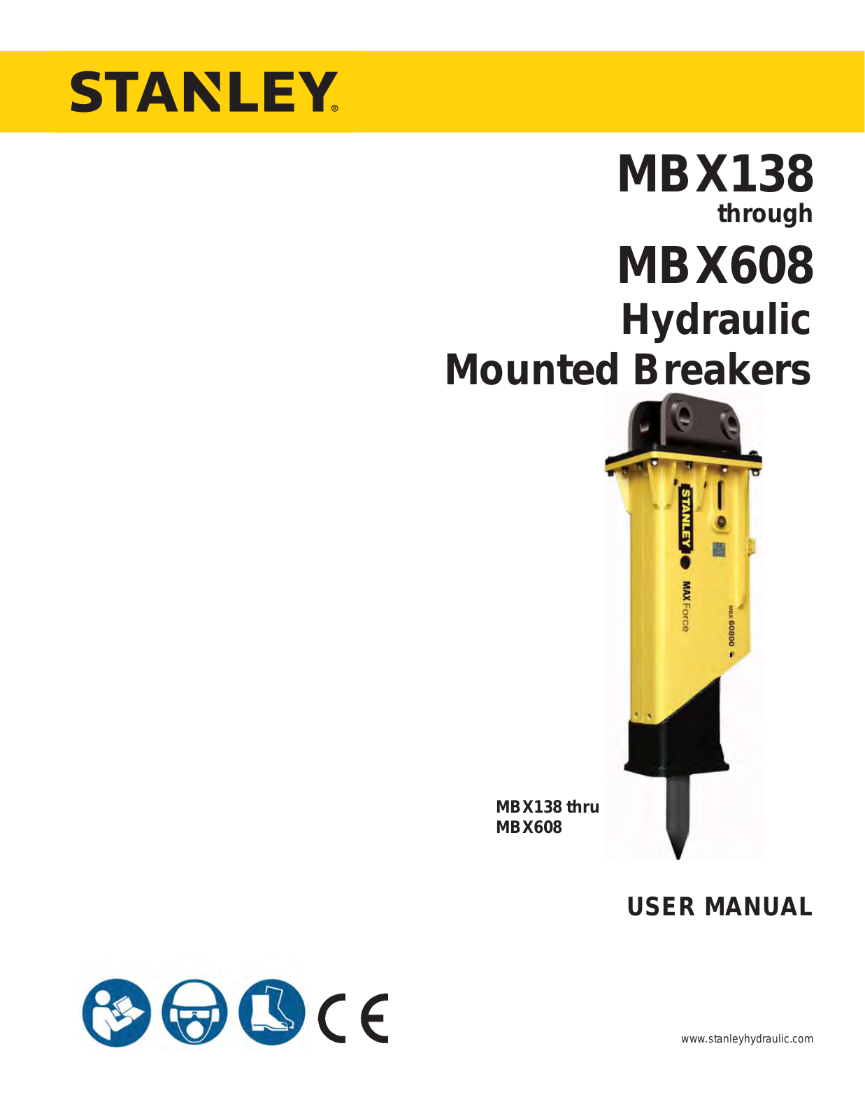 Stanley Black & Decker MBX138, MBX608 User Manual