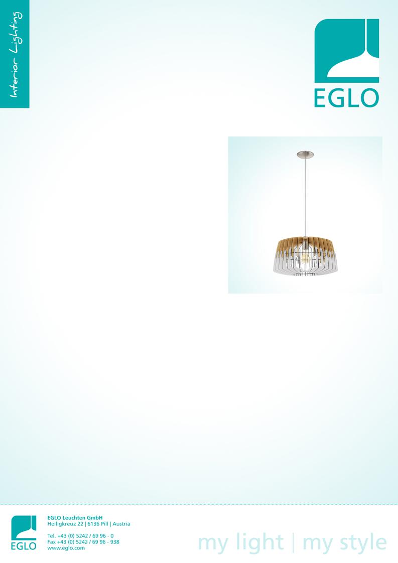 Eglo 32827 Service Manual