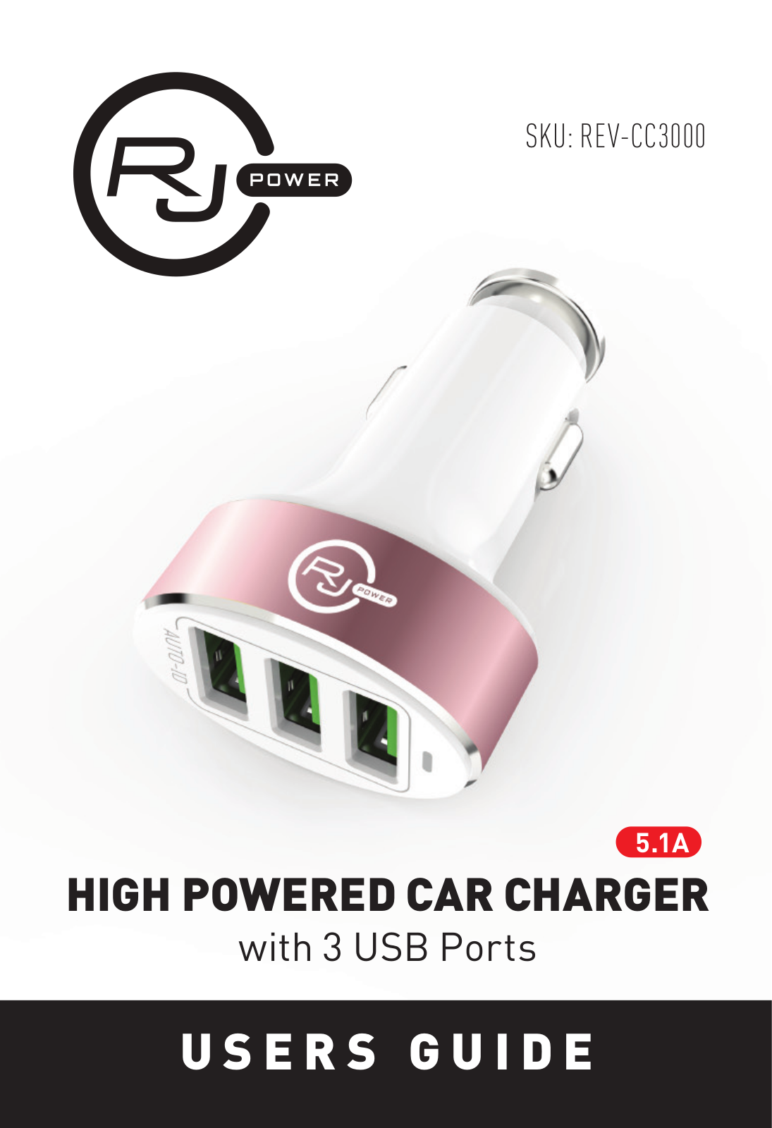RJ Power REV-CC3000 User Manual