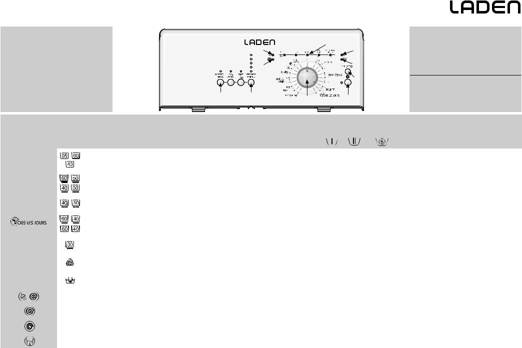 LADEN EV 1049 PROGRAM TABLE