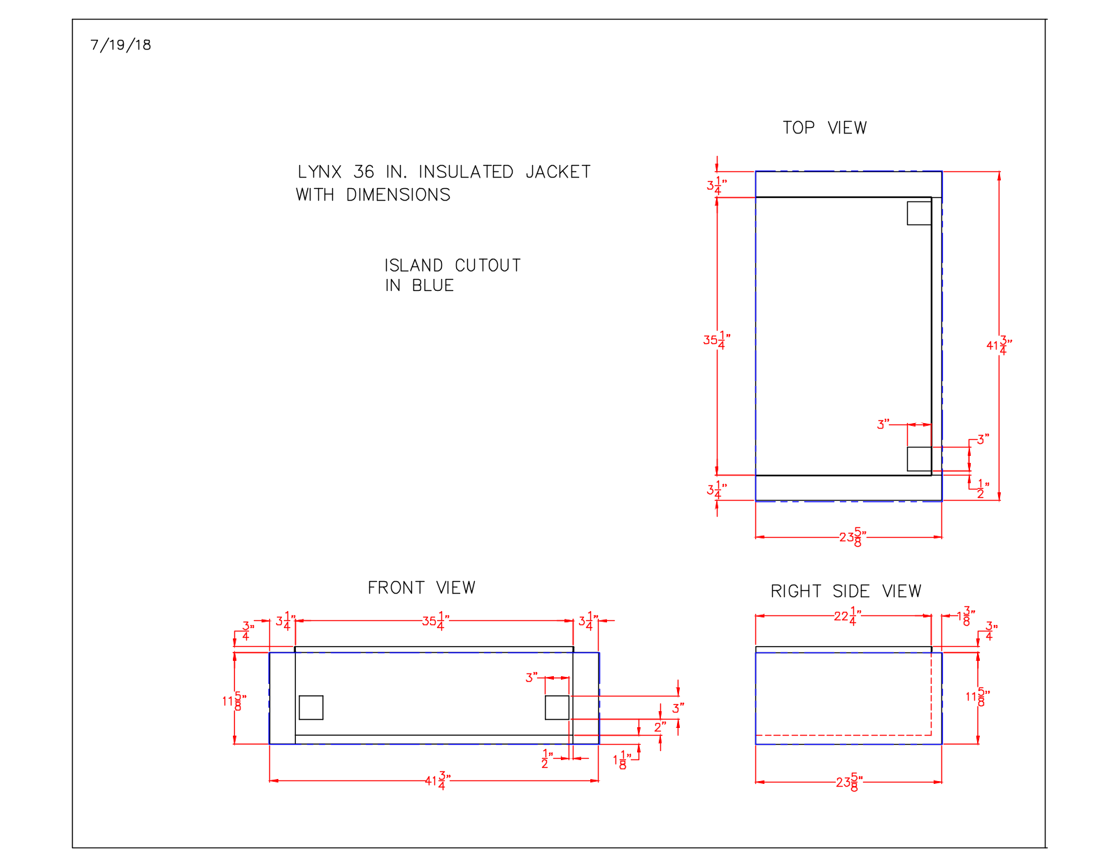 Lynx LYNP1056 Dimensions - ManualMachine.com