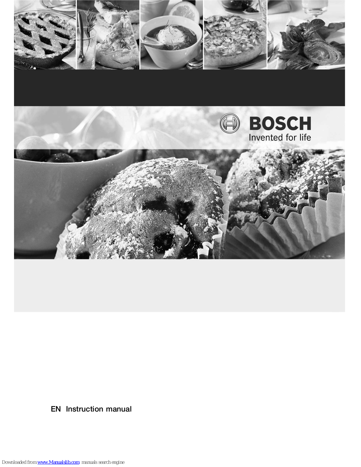 Bosch PIE.75.14 Instruction Manual