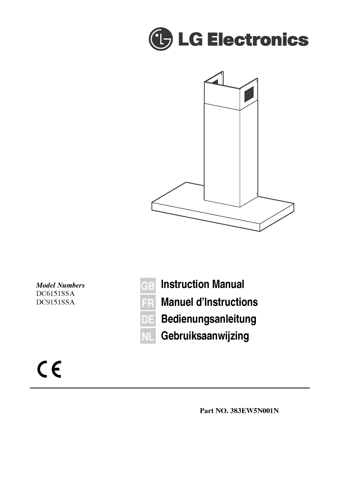 LG DC6151S Owner’s Manual
