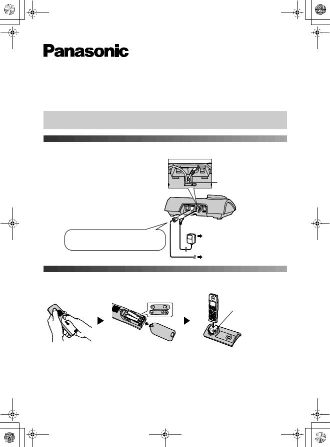 Panasonic KX-TG8100TR, KXTG8120TR User Manual