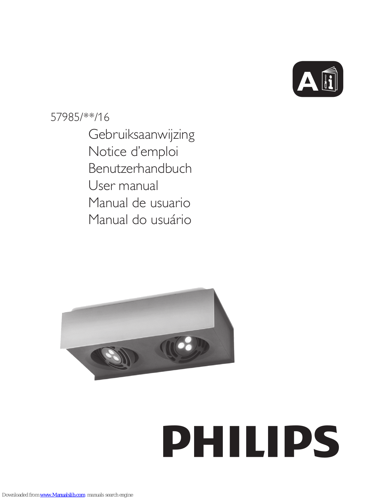 Philips 57985/**/16 User Manual - ManualMachine.com