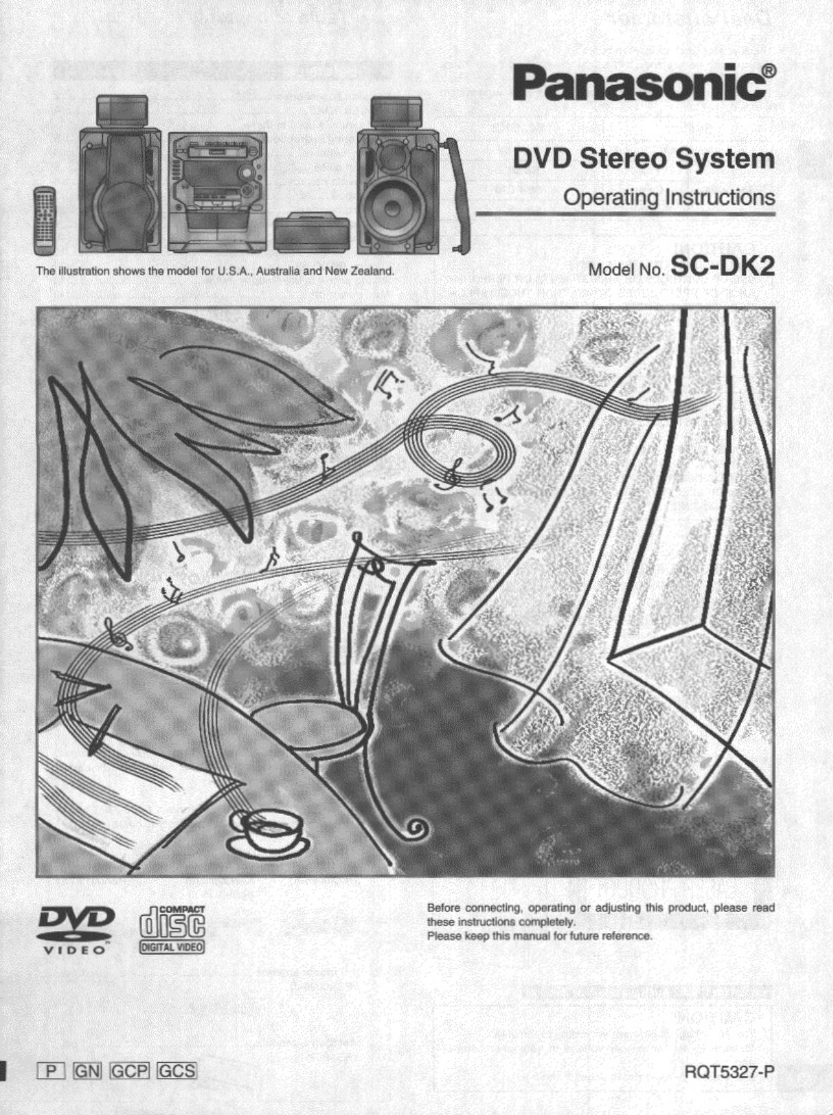 Panasonic SA-DK2 User Manual