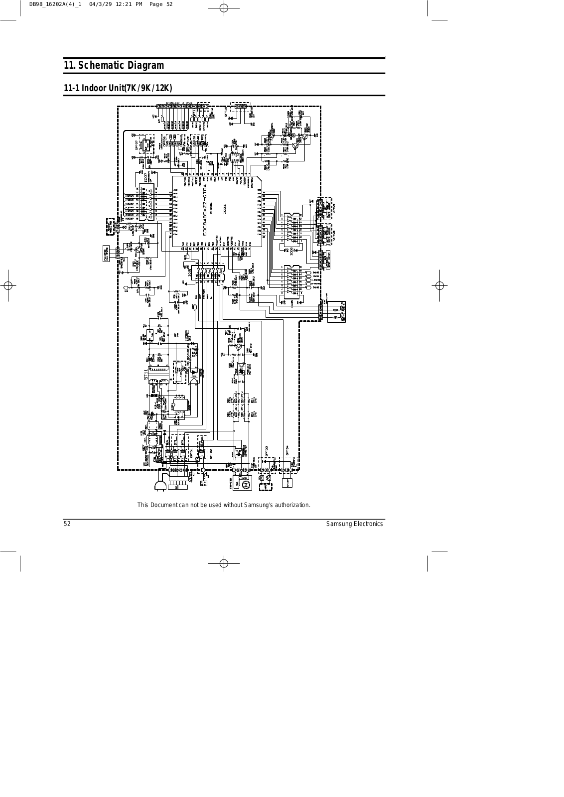 SAMSUNG SH09ZP2 Schematic