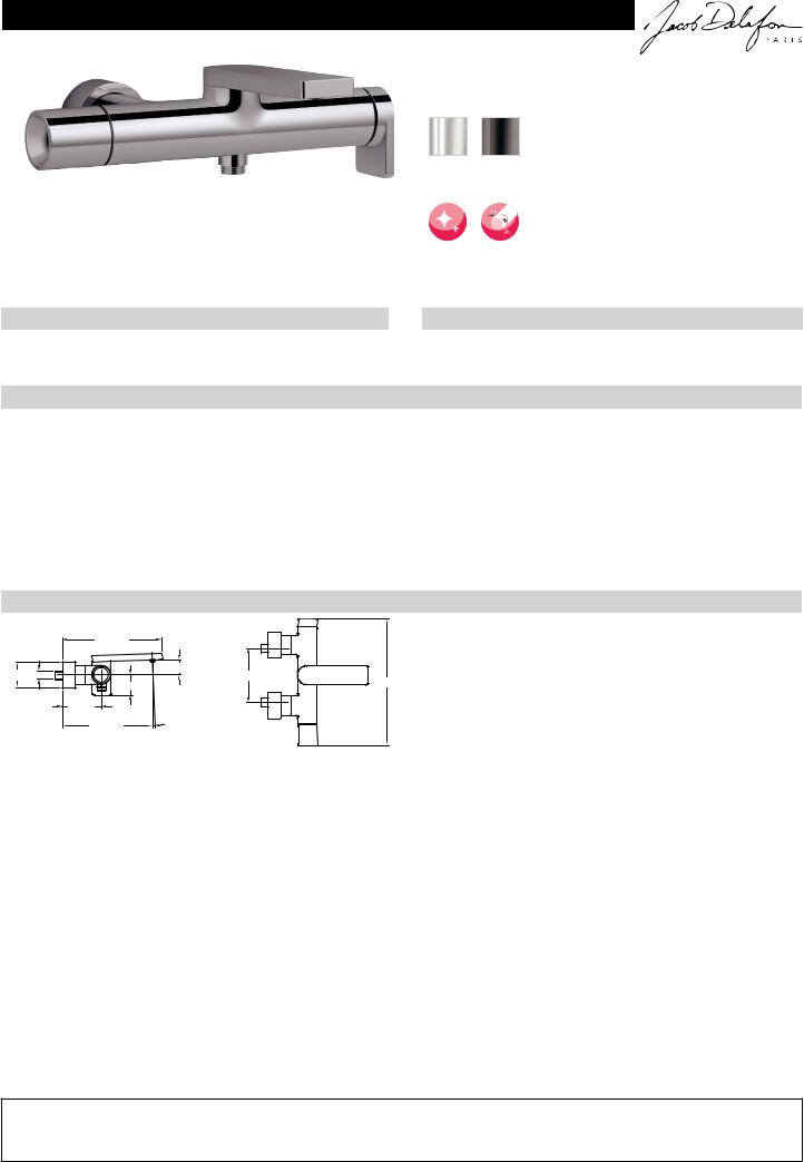 Jacob Delafon COMPOSED E73095-TT, COMPOSED E73095-CP Datasheet