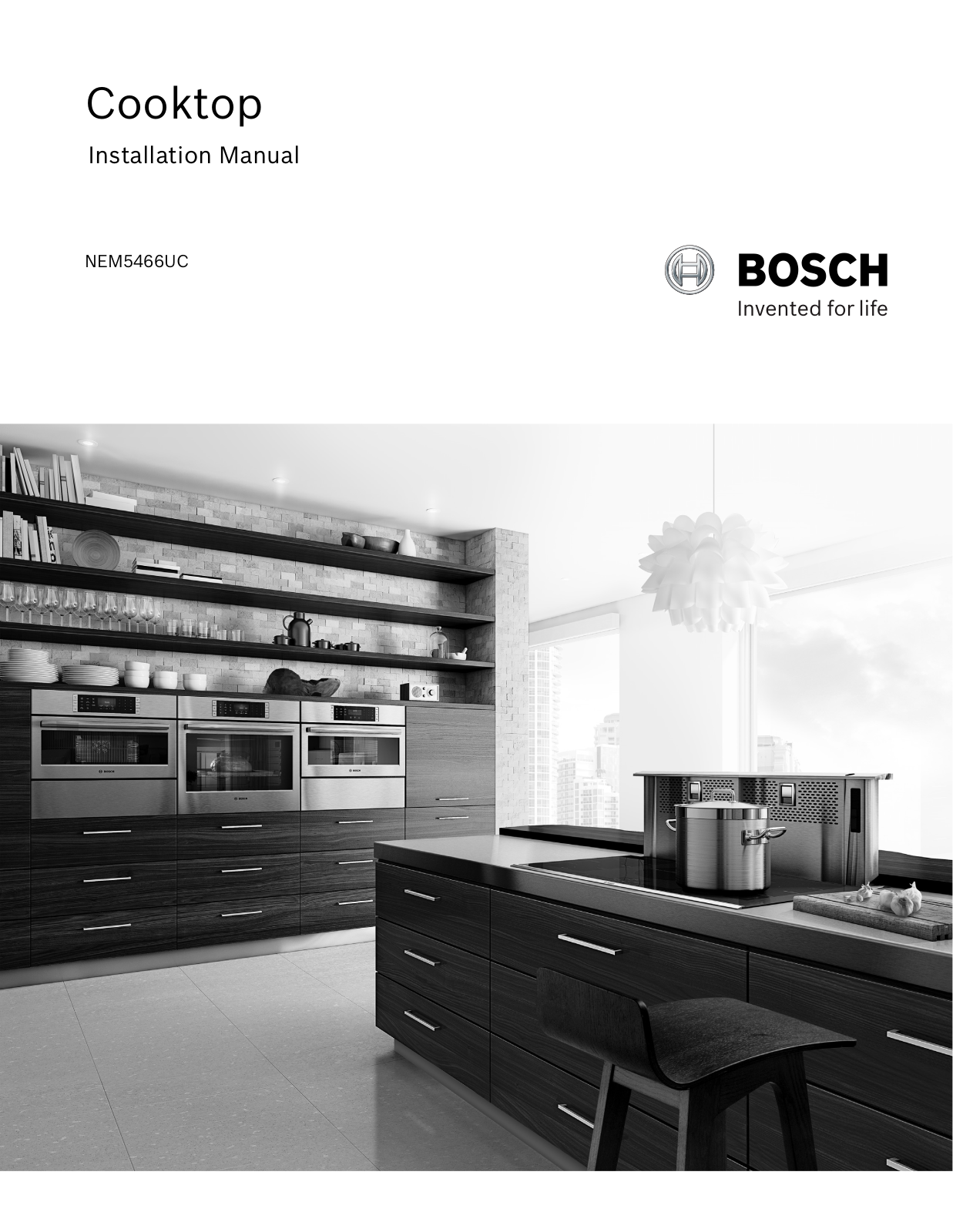 Bosch NEM5466UC Installation Instructions