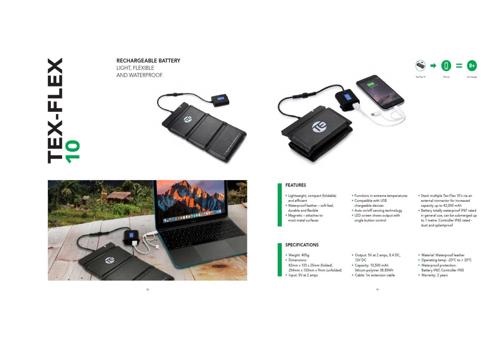 TEX Energy Tex-Flex 10 Specification - ManualMachine.com