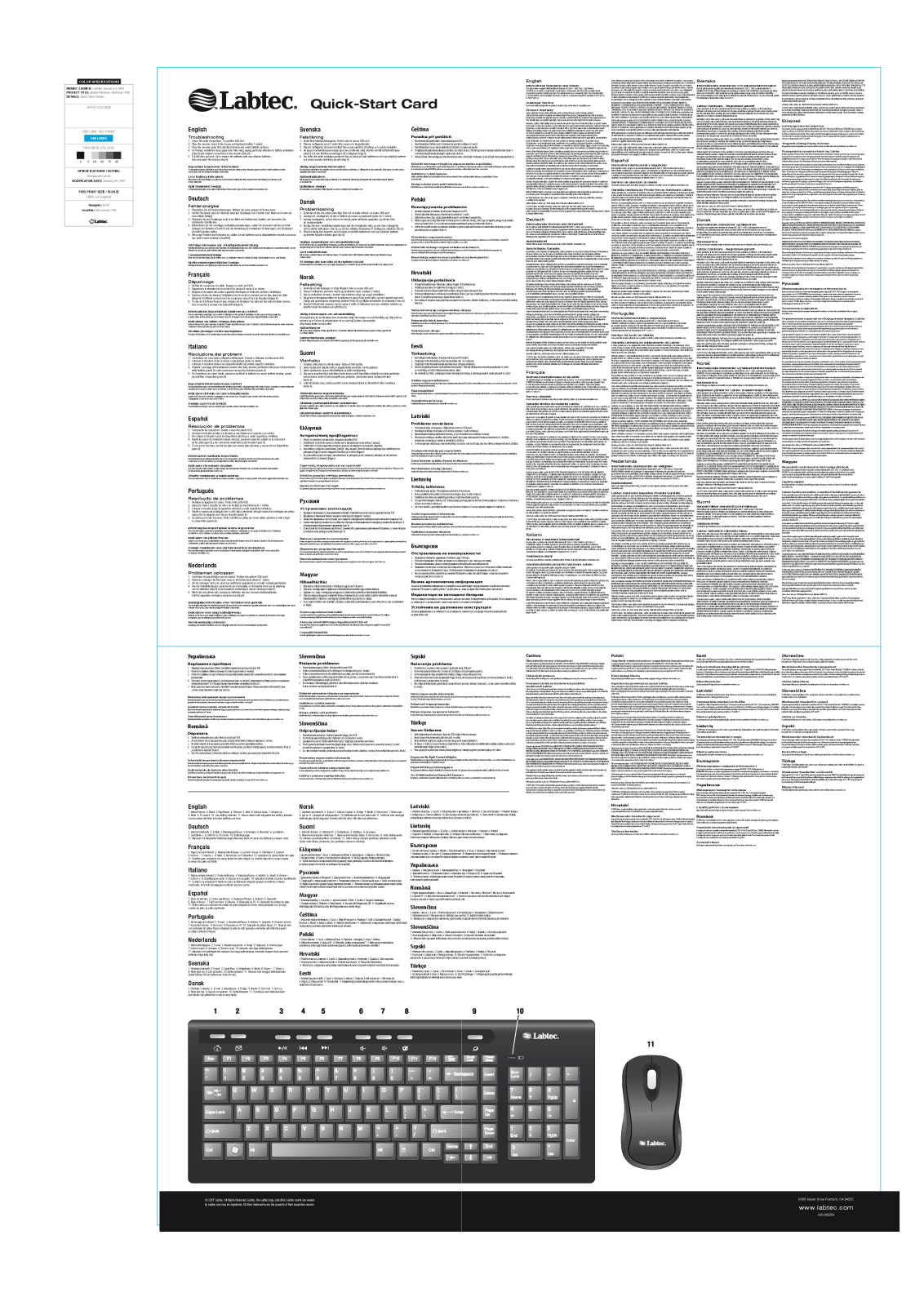 Behavior Tech Computer KB9321ARF User Manual