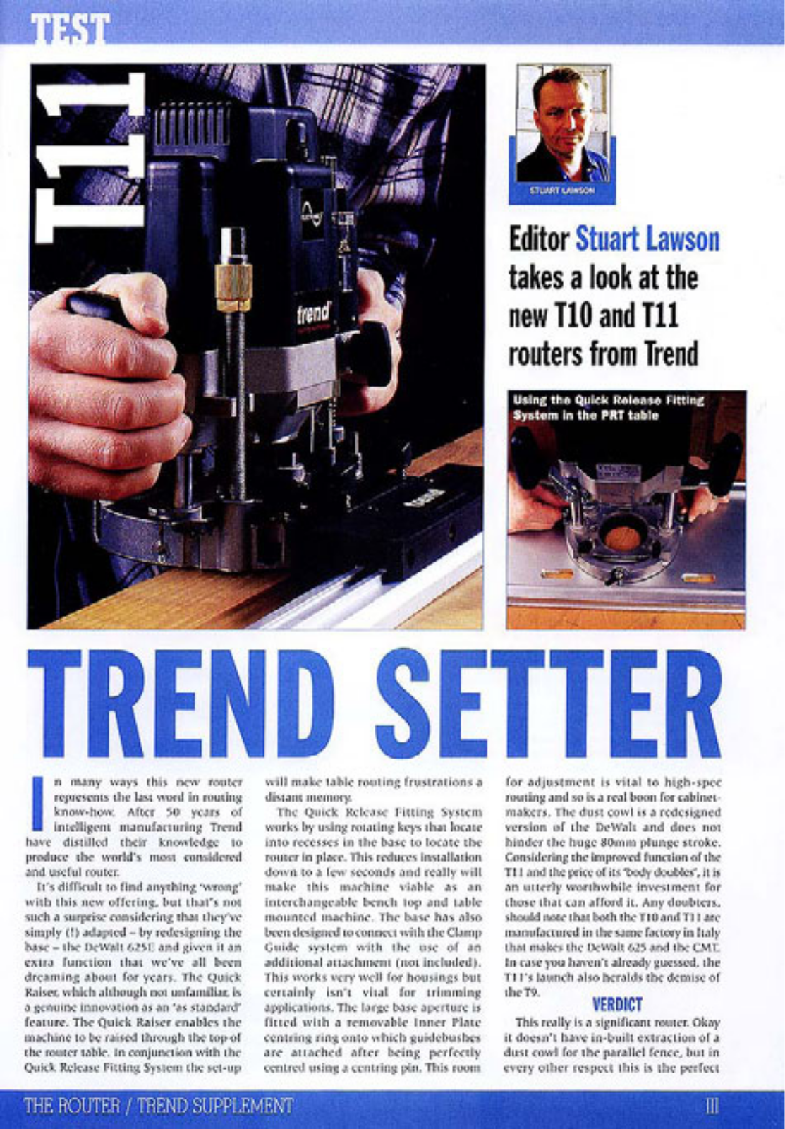 Trend T11EK Additional information - ManualMachine.com