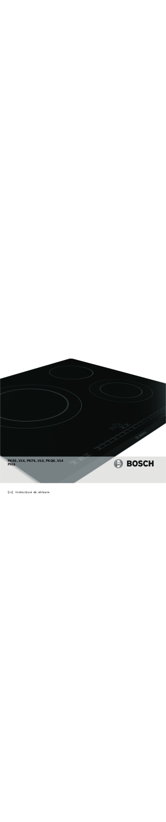 Bosch PKF659V14E User Manual