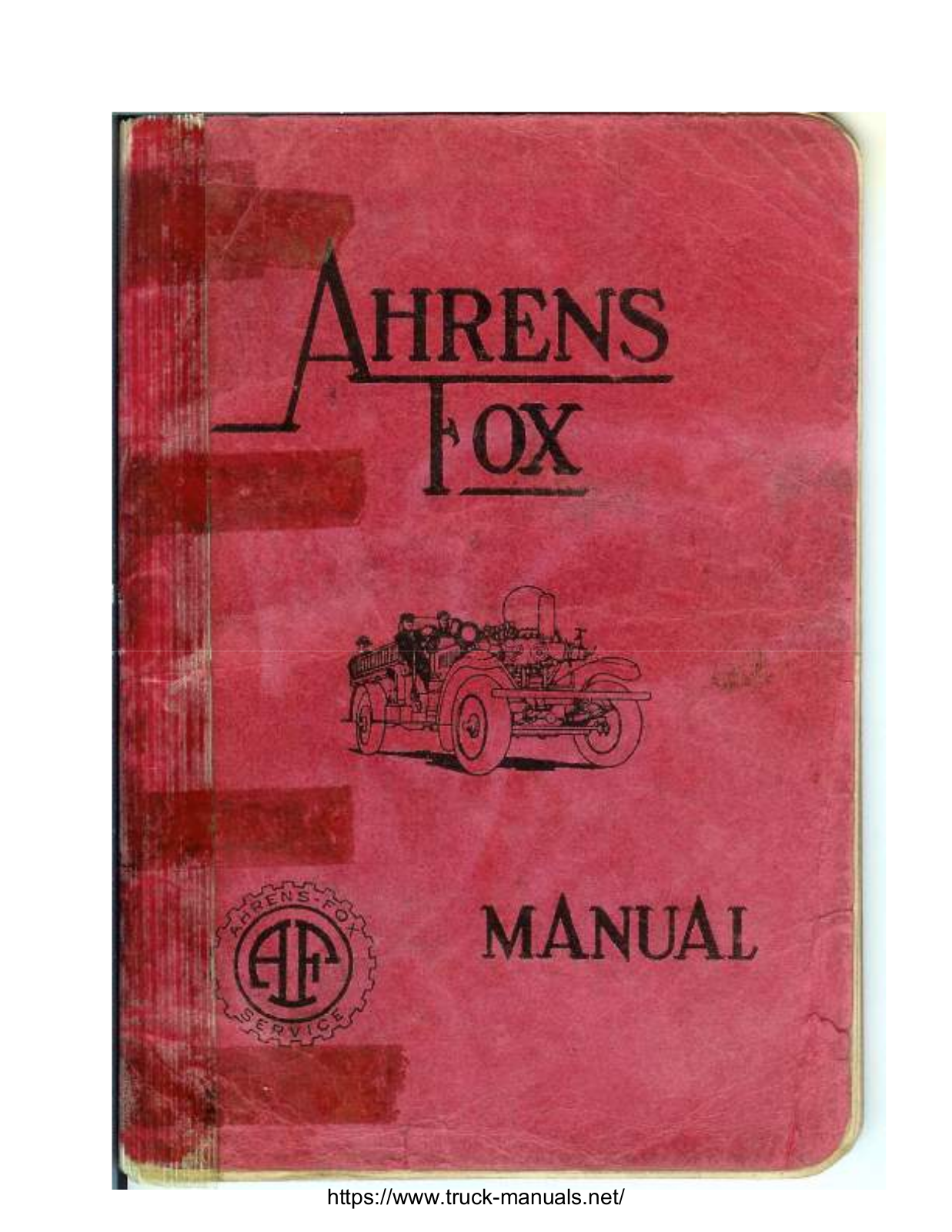 Ahrens Fox Fire Truck User Manual