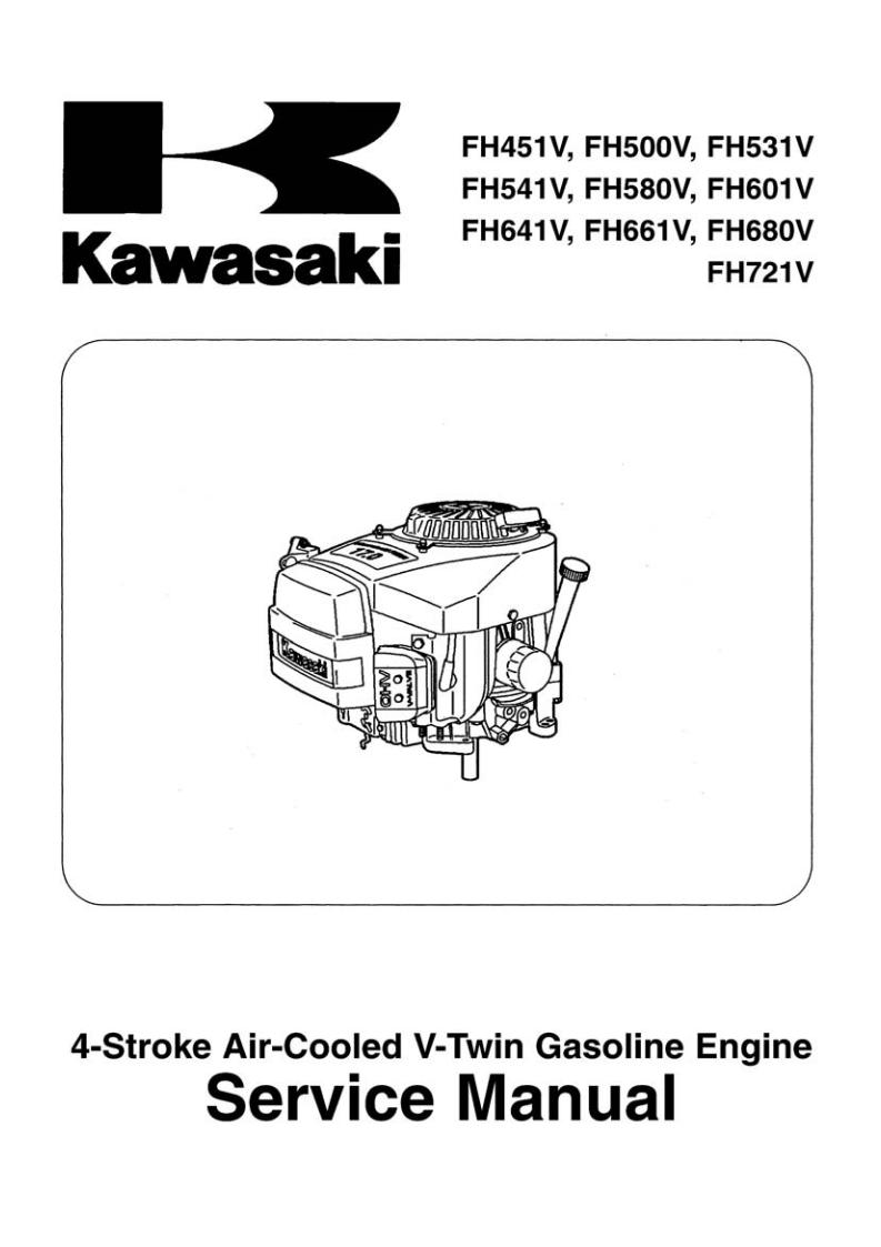 Kawasaki FH601V User Manual