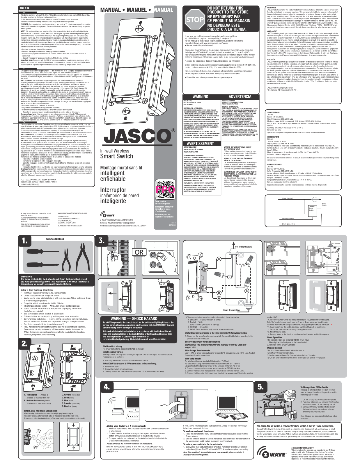 Sheenway Asia ZW4005A User Manual