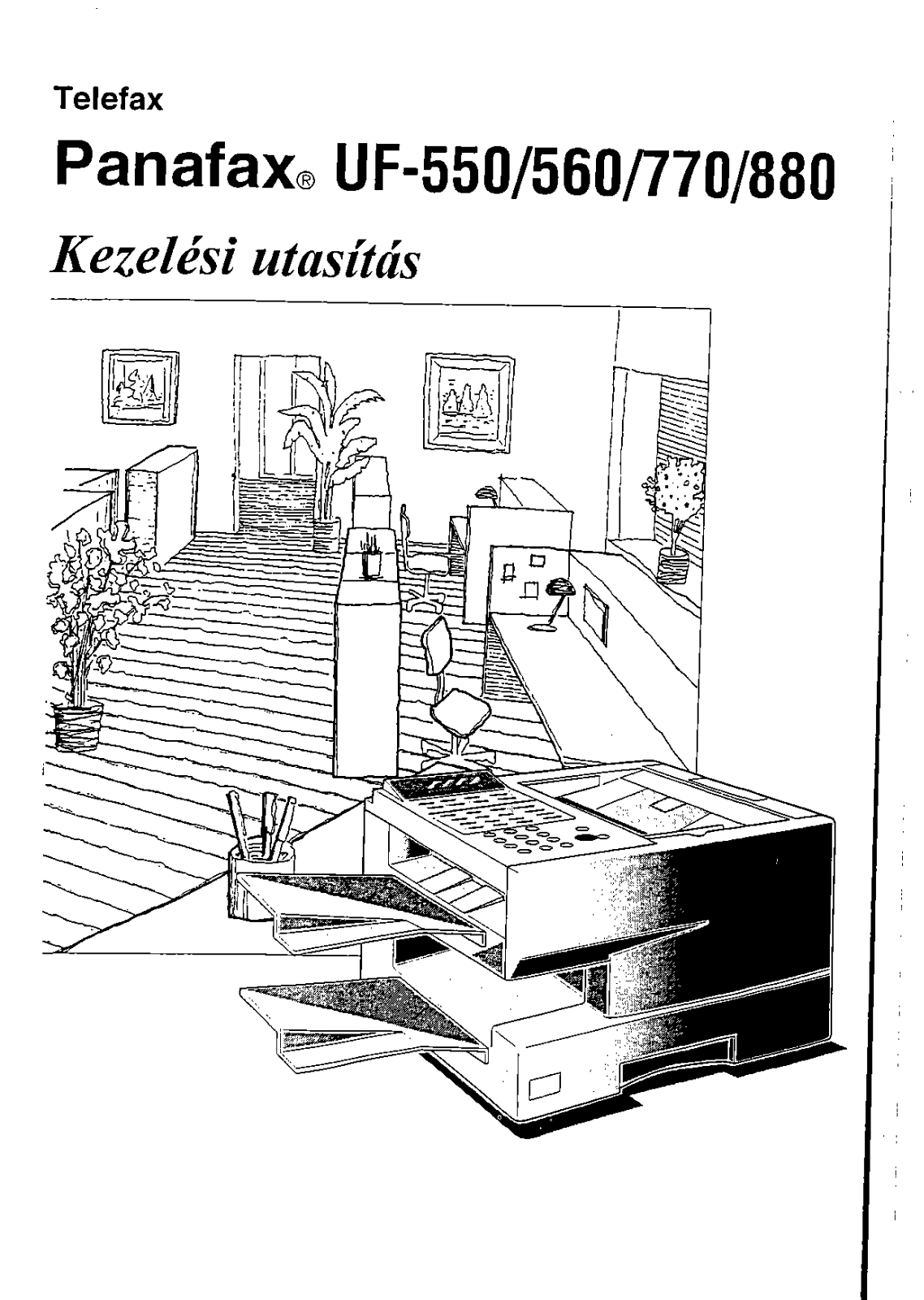 Panasonic UF-880, UF-560, UF-550, UF-770 User Manual