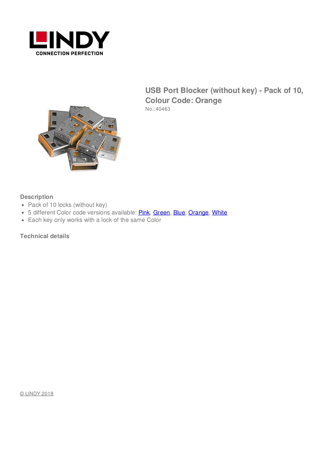 Lindy 40463 User Manual - ManualMachine.com