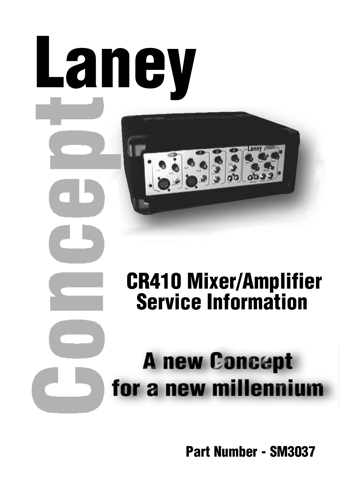 Laney CR410 Schematic