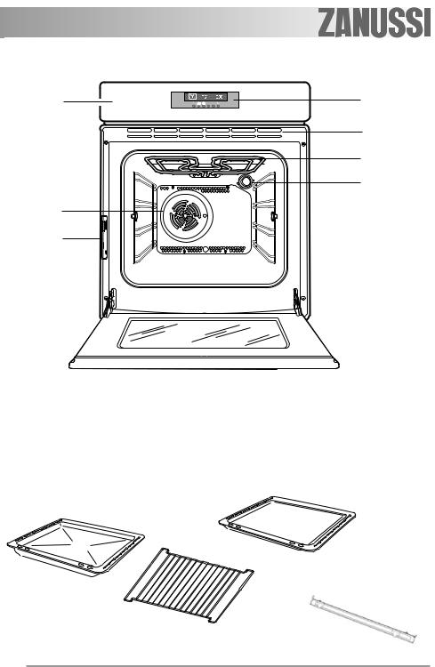 Zanussi ZOB492X User Manual