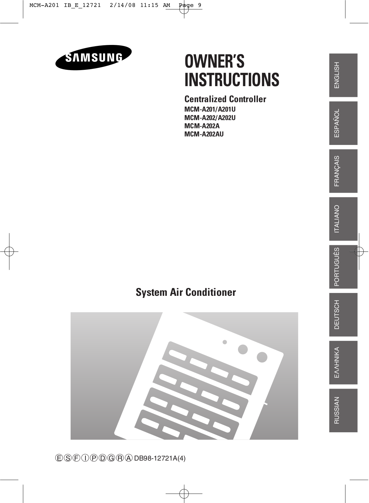 Samsung MCM-A202A User Manual