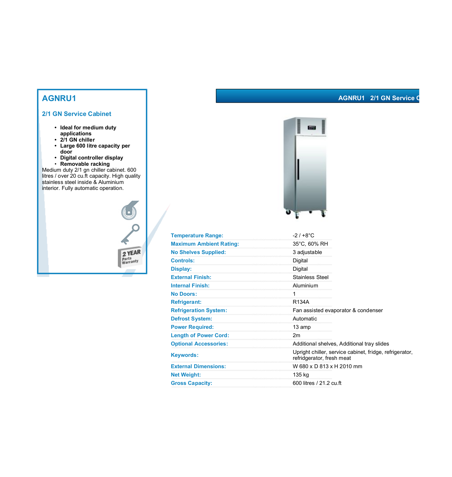 Valera AGNRU1 DATASHEET