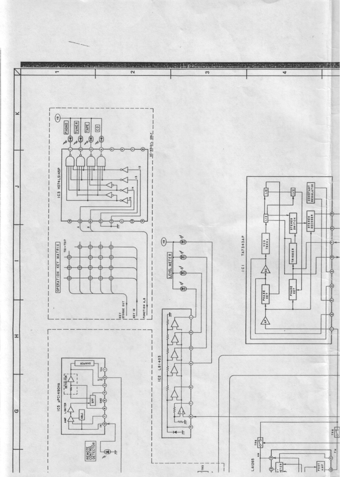 Akai ACM-312 Schematic