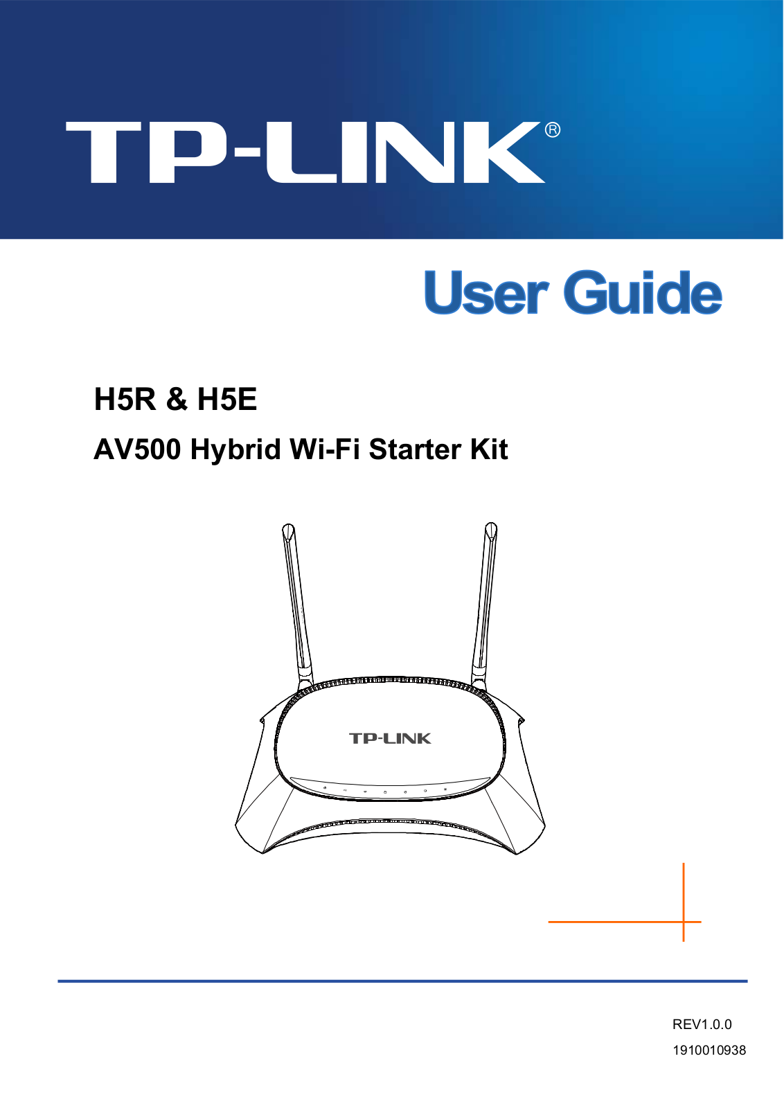 TP-Link H5S, H5R User Manual