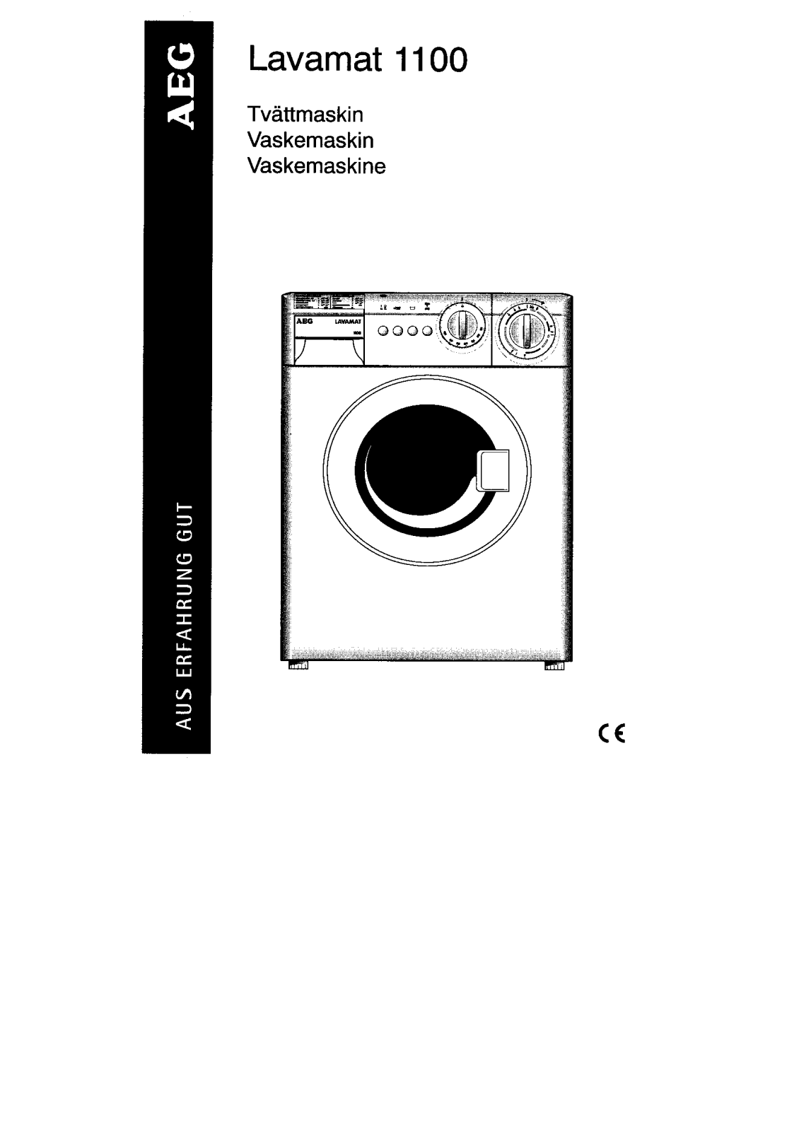 AEG LAVAMAT1100 User Manual