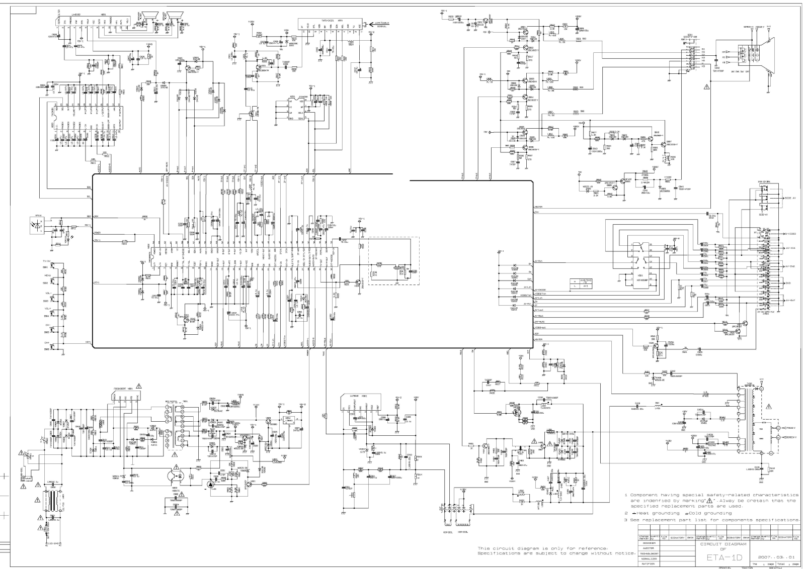 Mitsui MTV2908PF Schematic - ManualMachine.com
