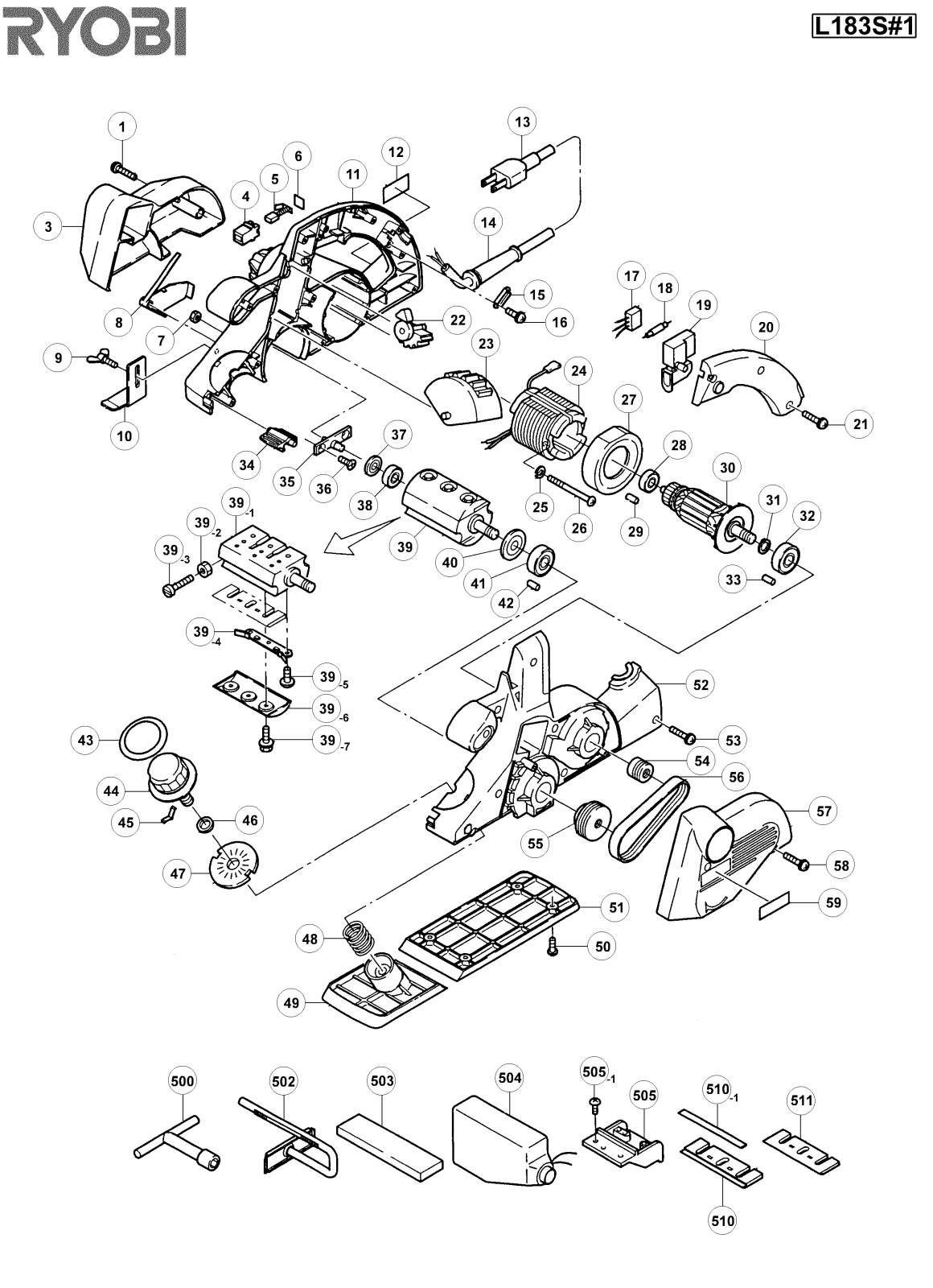 Ryobi L183S-1 User Manual