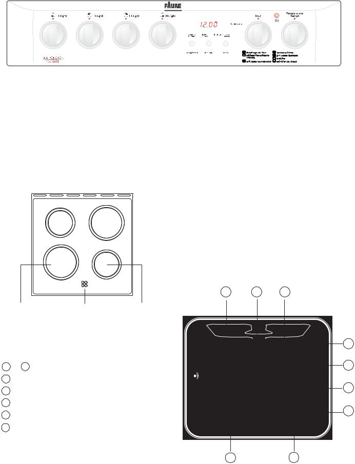 FAURE CVC6097W User Manual