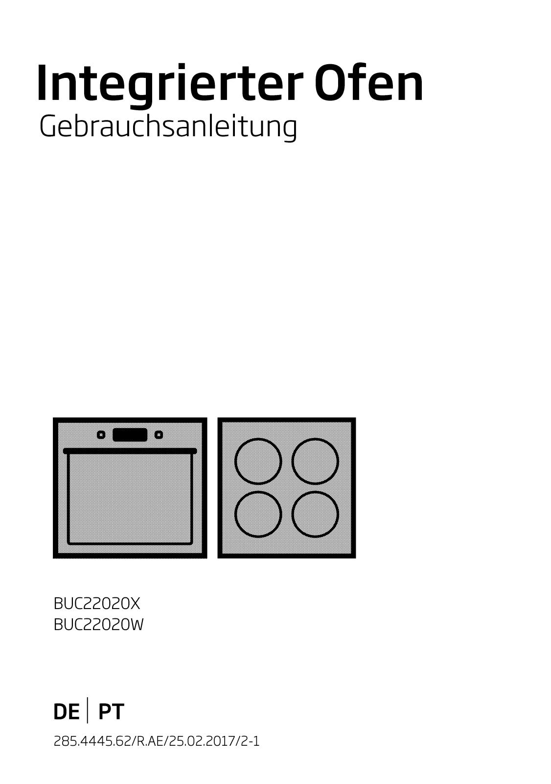 Beko BUC22020X, BUC22020W User manual