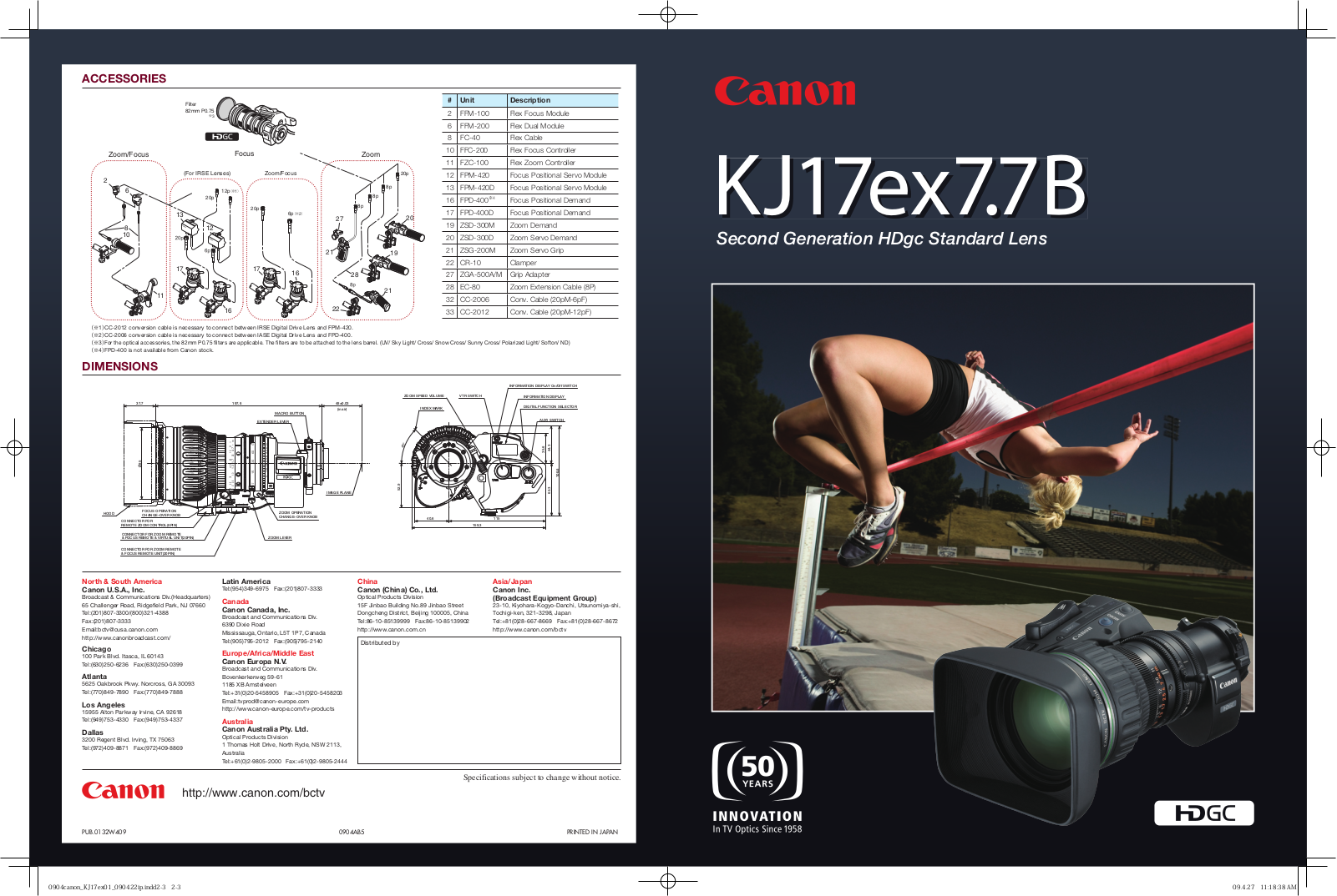 Canon KJ17EX7.7B User Manual