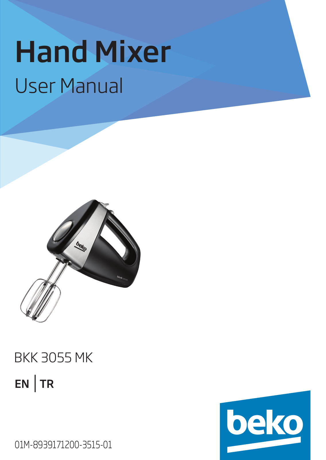 Beko BKK 3055 MK User manual