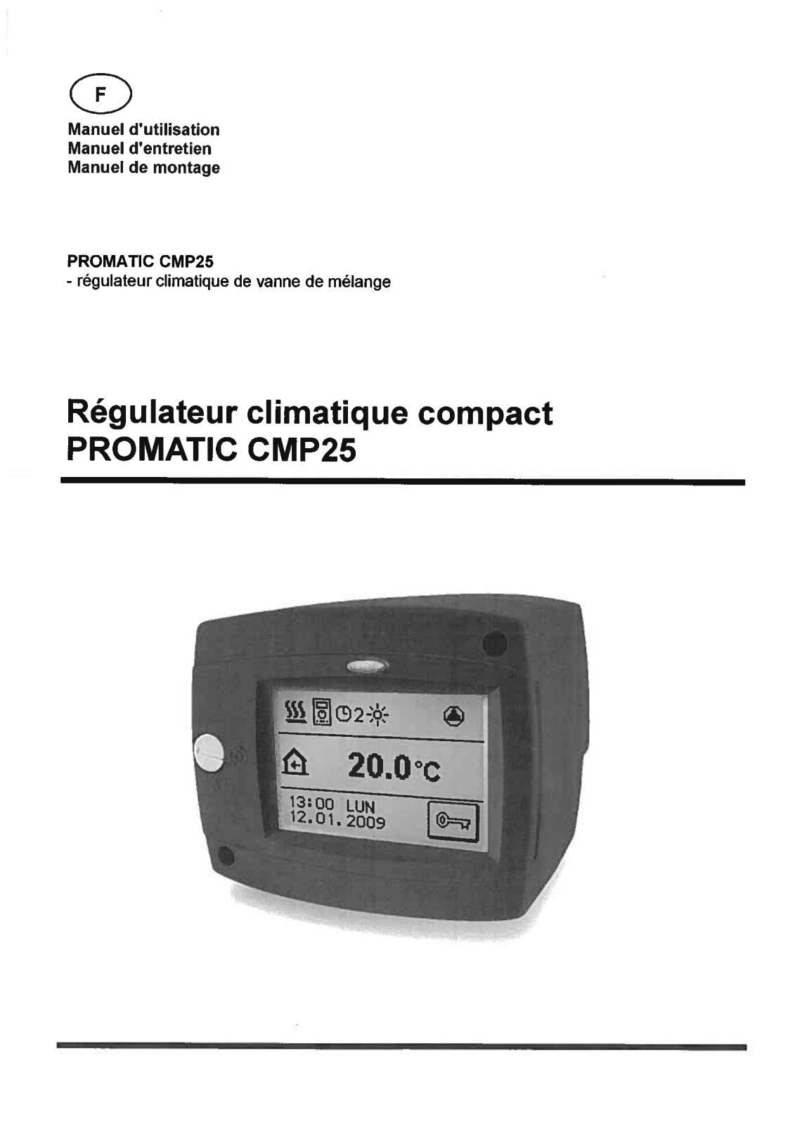 DEVILLE PROMATIC CMP25 User Manual