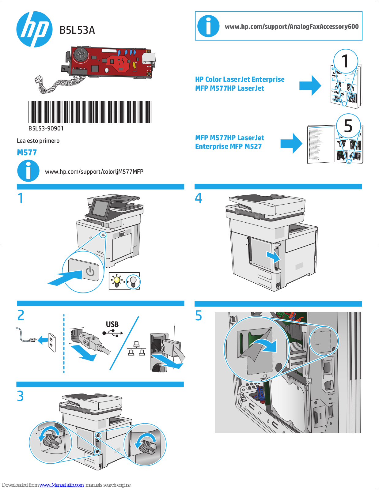 HP B5L53A Install Manual