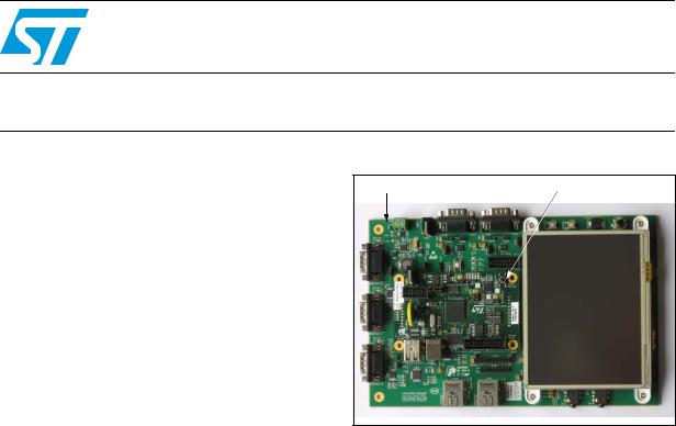 ST EVALSP320SHMI User Manual