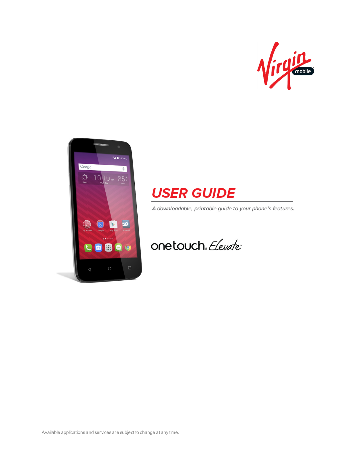 Alcatel Elevate User Guide