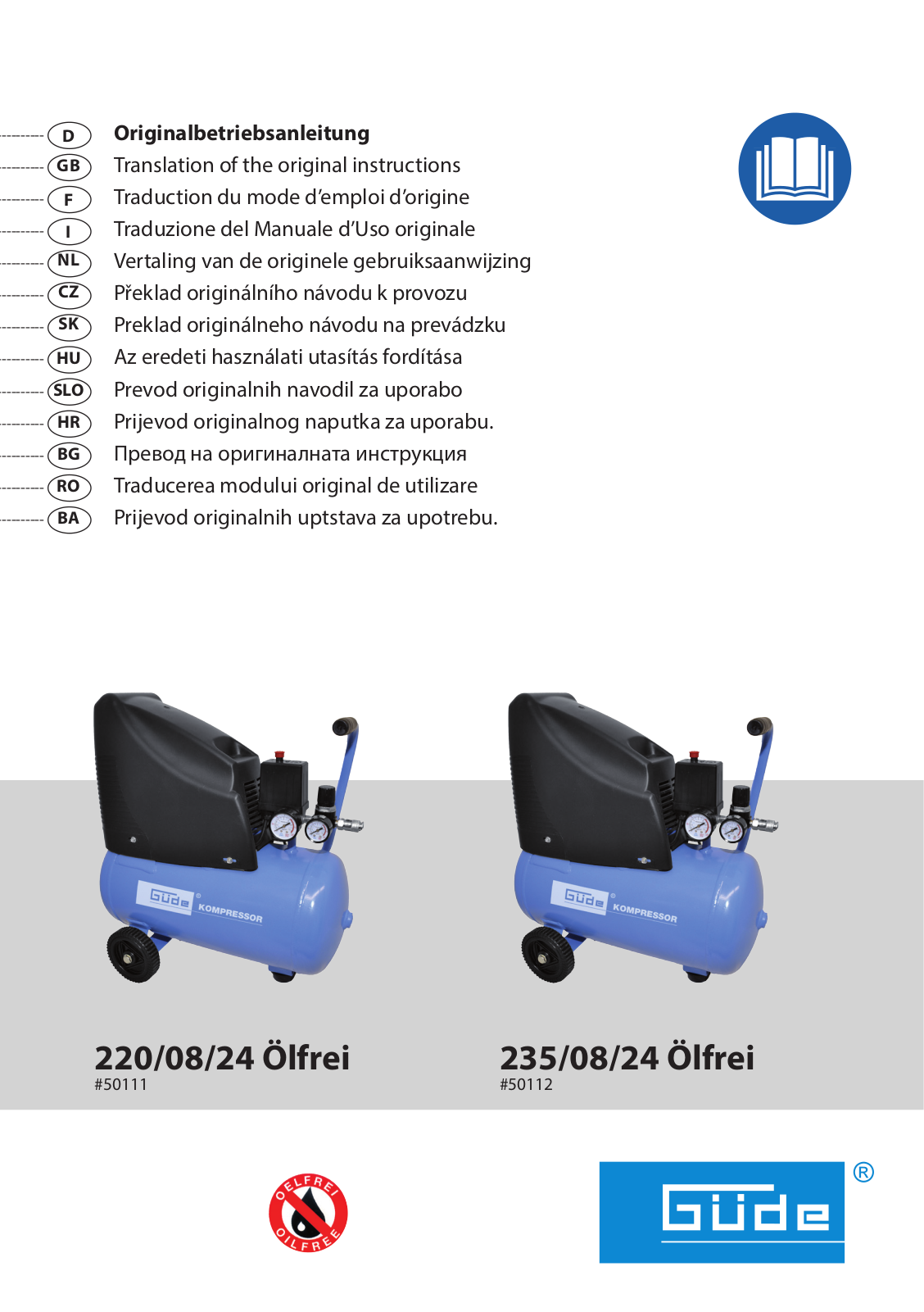 Güde 220-08-24 User Manual