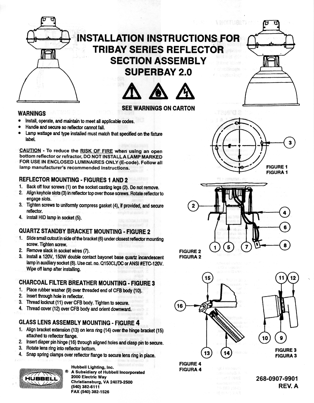 Hubbell lighting CH-EU, OU User Manual