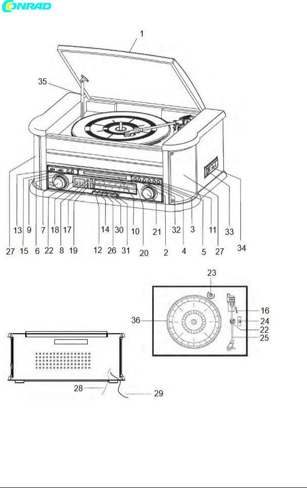 Roadstar HIF1923TUMPK Instruction Manual