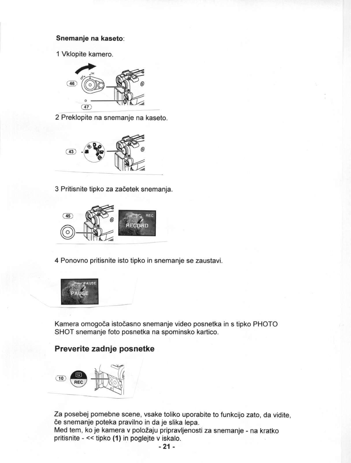 Panasonic NV-GS44EB, NV-GS55EB Instructions Manual