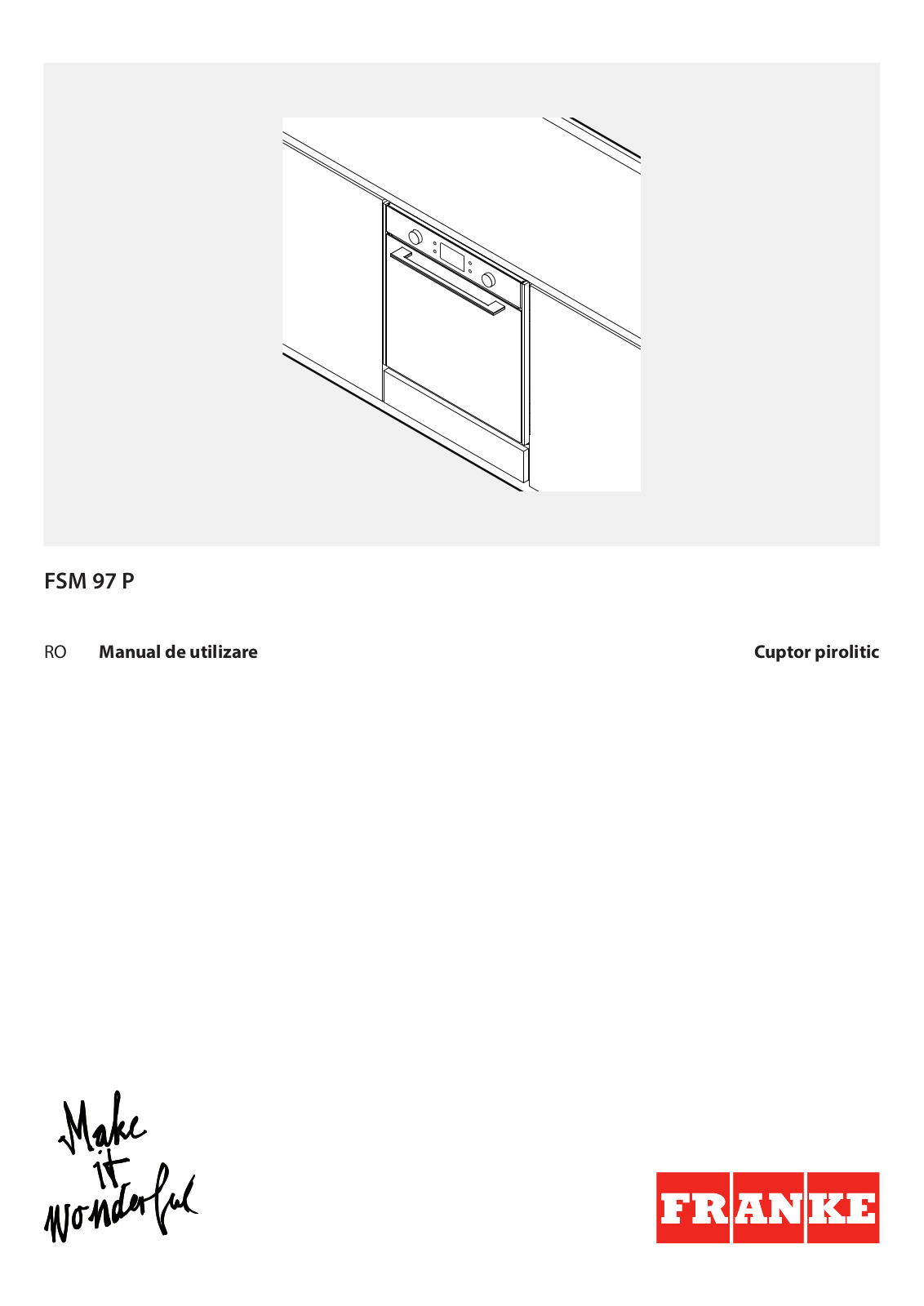 FRANKE FSM 97 P XS Daily Reference Guide