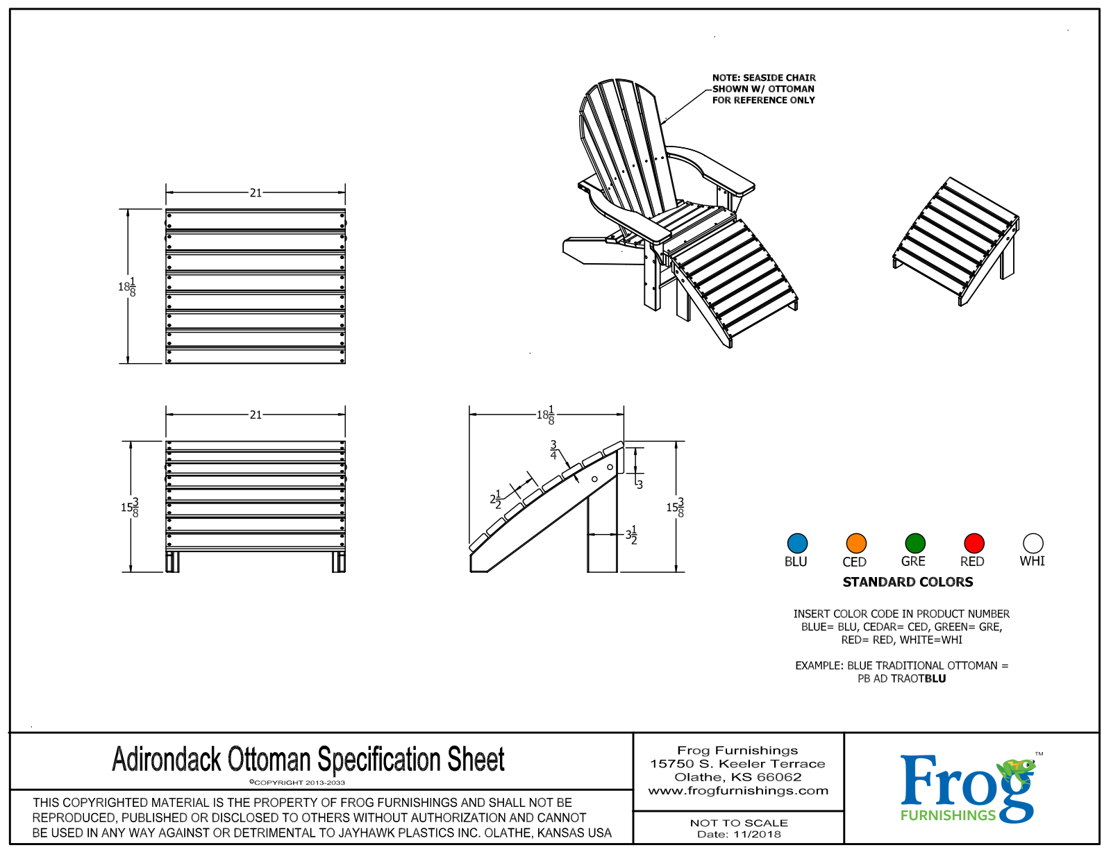 Frog Furnishings FROG1046 Specifications - ManualMachine.com
