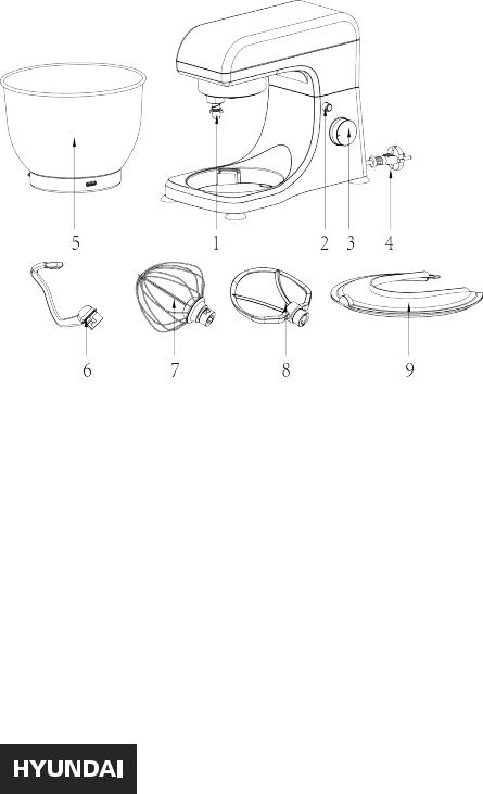 Hyundai HYM-S5551 User Manual